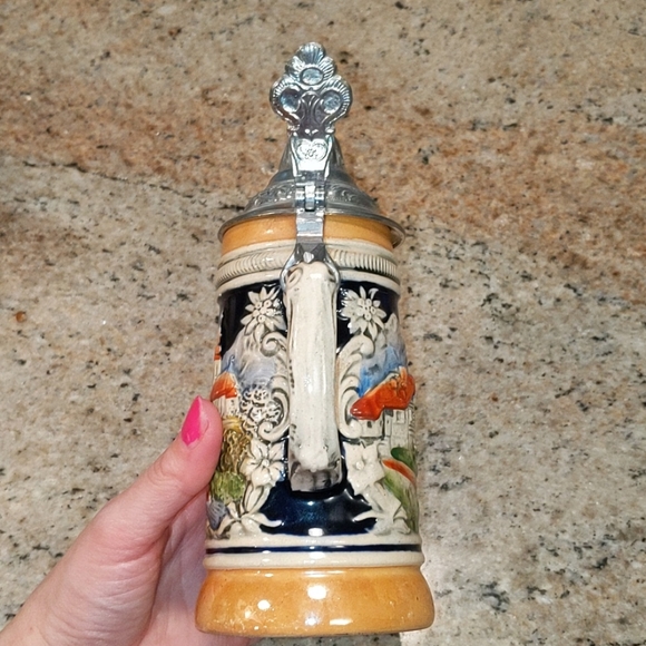 Antique German Beer Stein - Picture 5 of 9